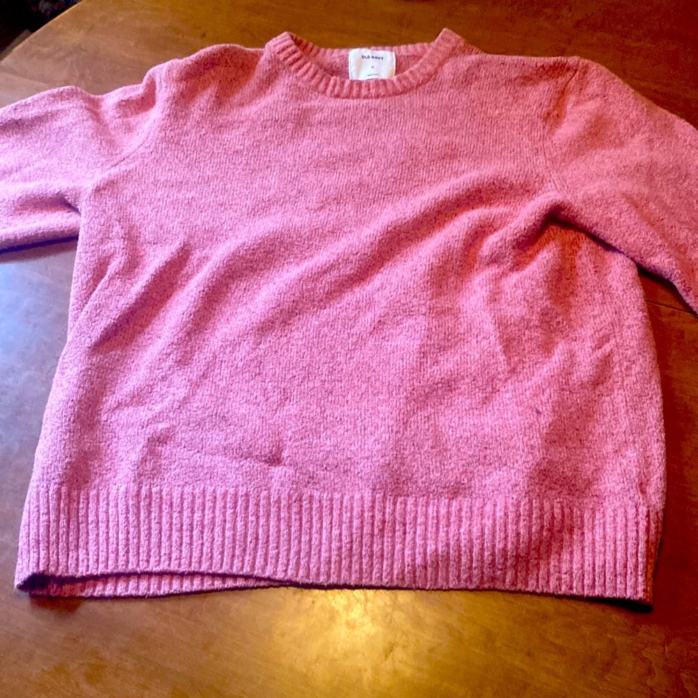 Old Navy, Light Pink Sweater, XL